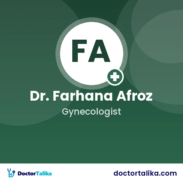 Assistant Professor Dr. Farhana Afroz