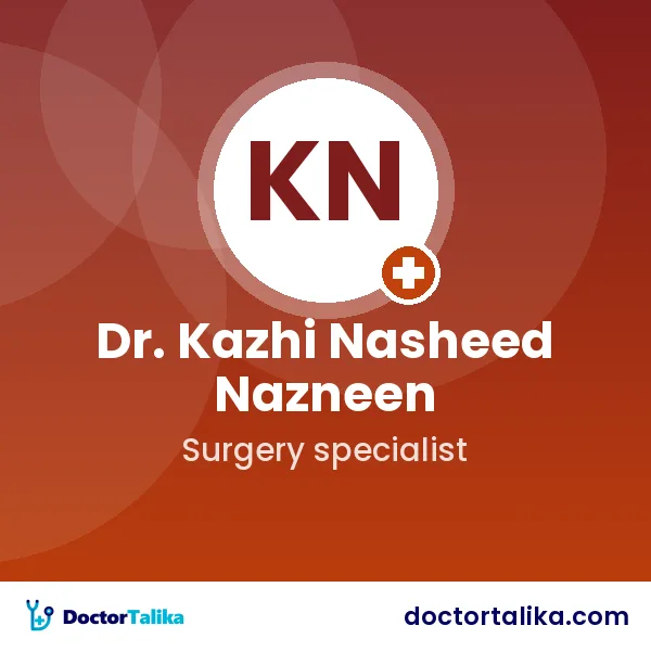 Assistant Professor Dr. Kazhi Nasheed Nazneen