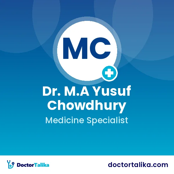 Assistant Professor Dr. M.A Yusuf Chowdhury
