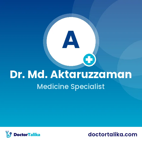 Assistant Professor Dr. Md. Aktaruzzaman