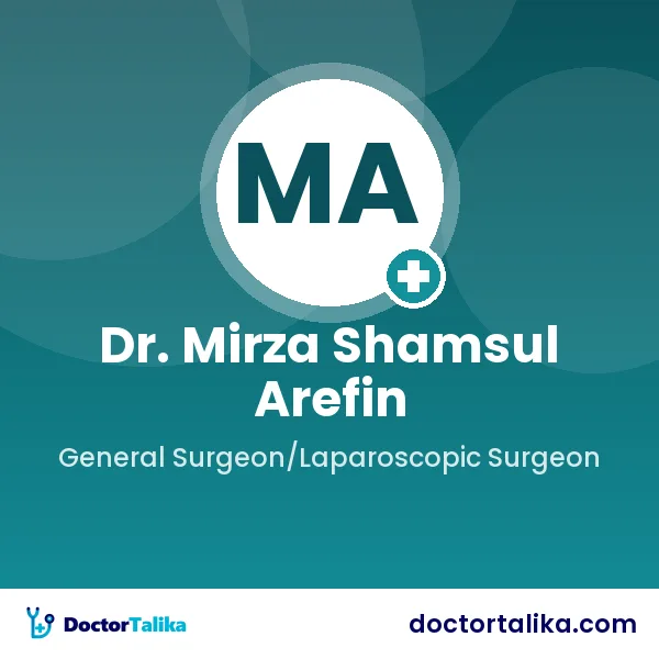 Assistant Professor Dr. Mirza Shamsul Arefin