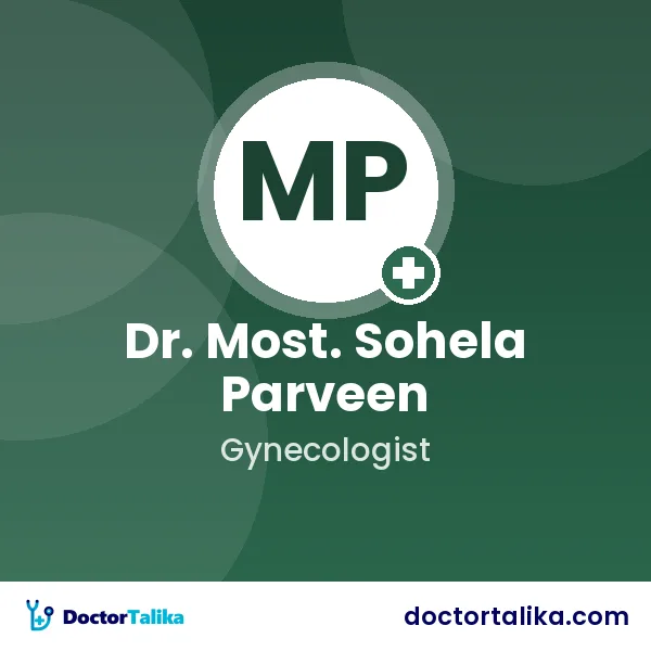 Assistant Professor Dr. Most. Sohela Parveen (Jolly)