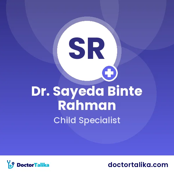 Assistant Professor Dr. Sayeda Binte Rahman