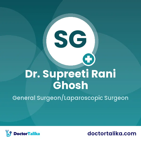 Assistant Professor Dr. Supreeti Rani Ghosh