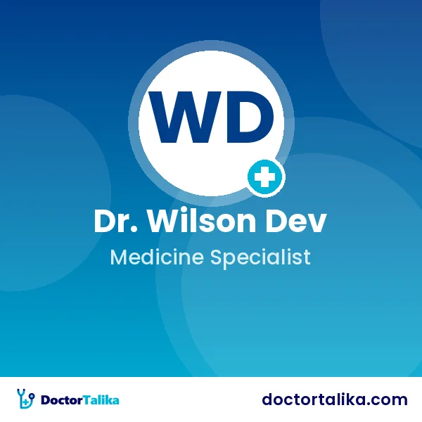 Assistant Professor Dr. Wilson Dev