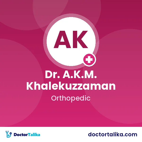Associate Professor Dr. A.K.M. Khalekuzzaman (Dipu)