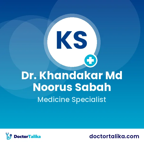 Associate Professor Dr. Khandakar Md Noorus Sabah