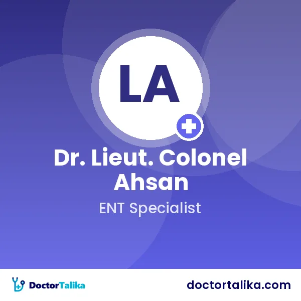 Associate Professor Dr. Lieut. Colonel Ahsan