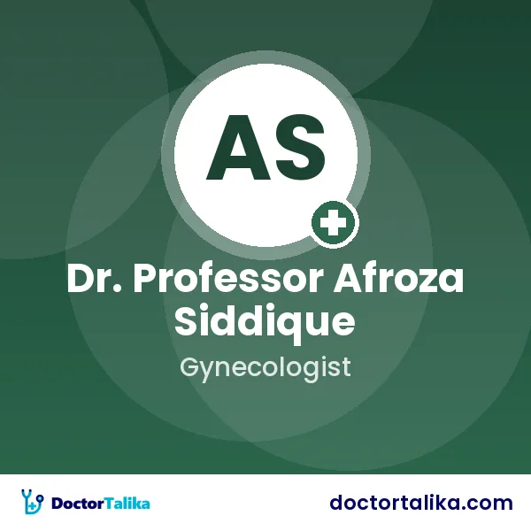 Associate Professor Dr. Professor Afroza Siddique