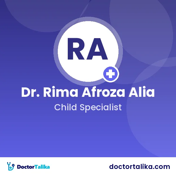 Associate Professor Dr. Rima Afroza Alia
