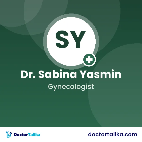 Associate Professor Dr. Sabina Yasmin