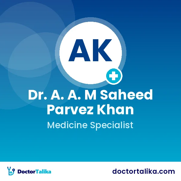 Dr. A. A. M Saheed Parvez Khan
