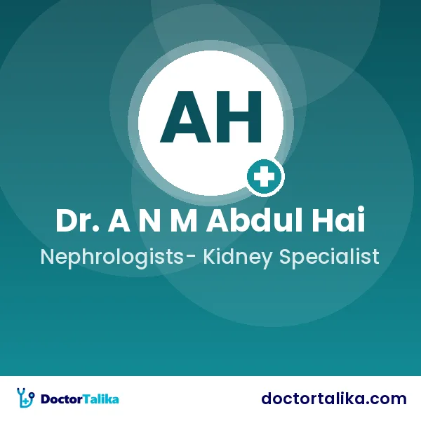 Dr. A N M Abdul Hai