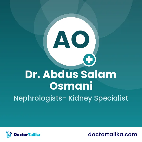 Dr. Abdus Salam Osmani