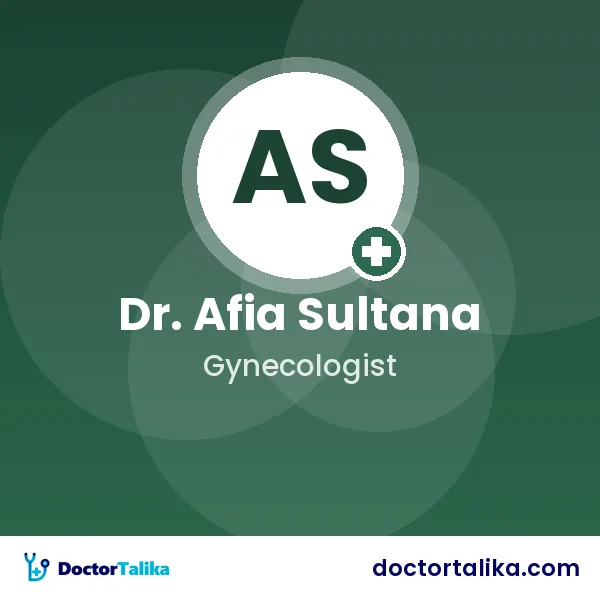 Dr. Afia Sultana