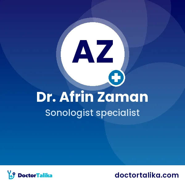 Dr. Afrin Zaman