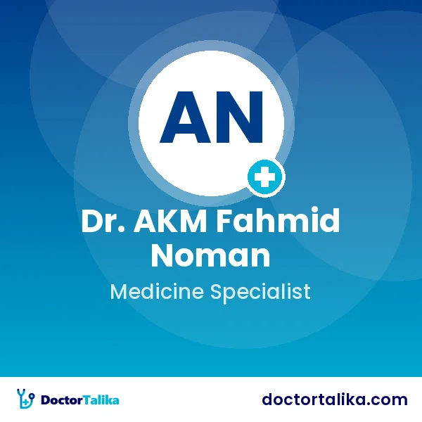 Dr. AKM Fahmid Noman (Palash)