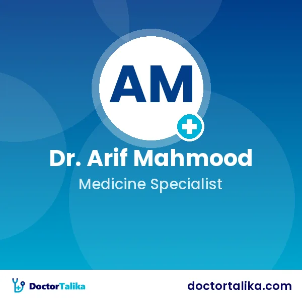 Dr. Arif Mahmood