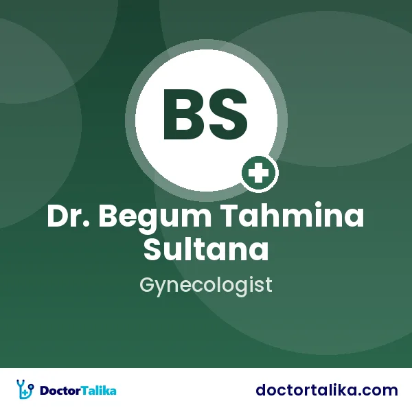 Dr. Begum Tahmina Sultana