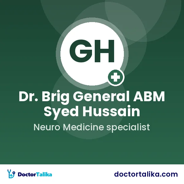 Dr. Brig: General (Retd) ABM Syed Hussain