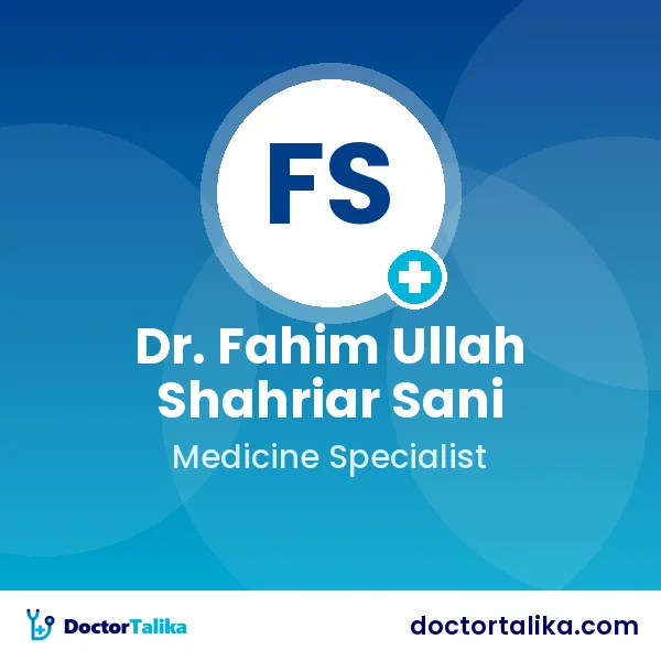 Dr. Fahim Ullah Shahriar Sani