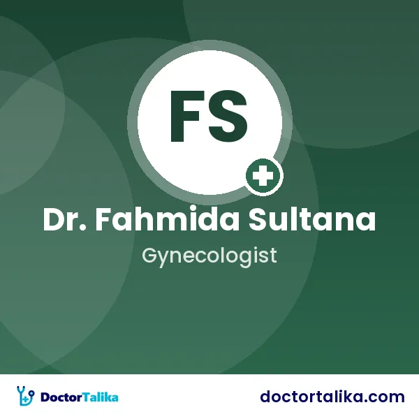 Dr. Fahmida Sultana