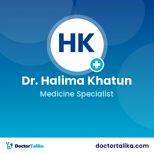 Dr. Halima Khatun