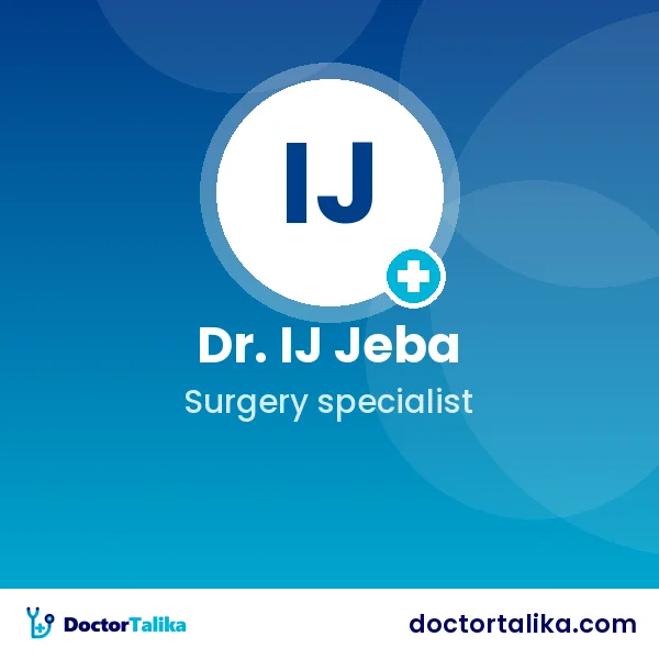 Dr. IJ Jeba