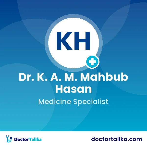 Dr. K. A. M. Mahbub Hasan