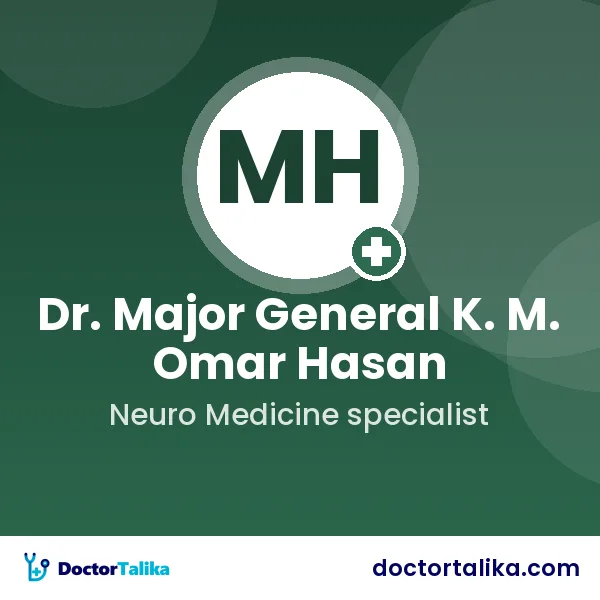 Professor Dr. Major General (Retd.) K. M. Omar Hasan