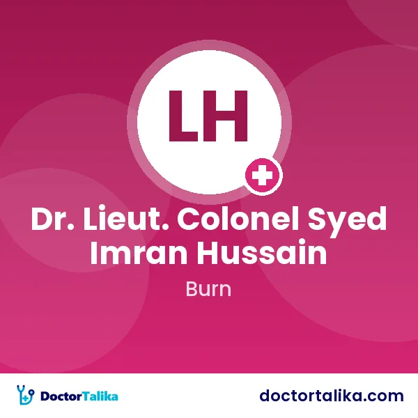 Dr. Lieut. Colonel Syed Imran Hussain