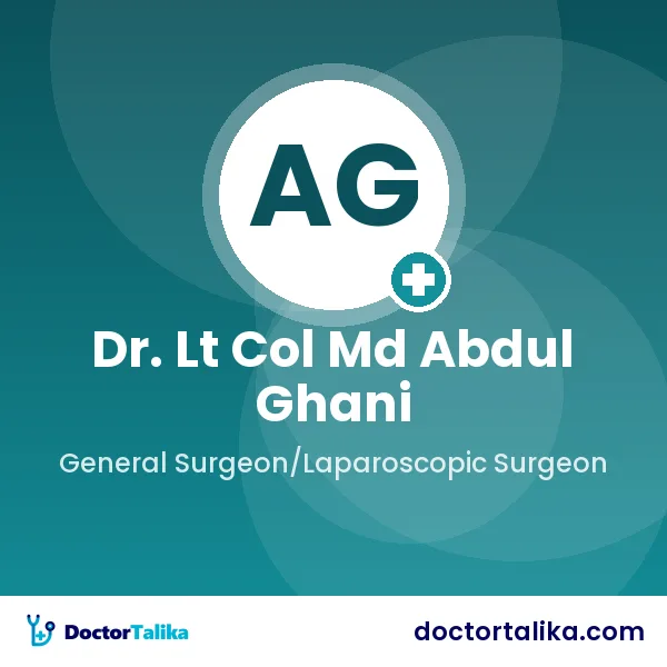 Dr. Lt Col Md Abdul Ghani (Retd)