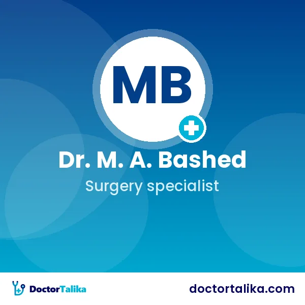 Associate Professor Dr. M. A. Bashed