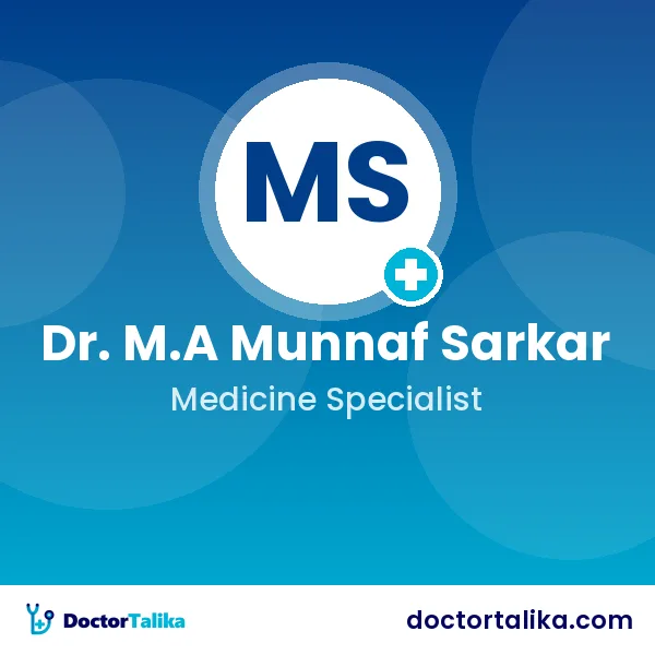 Dr. M.A Munnaf Sarkar