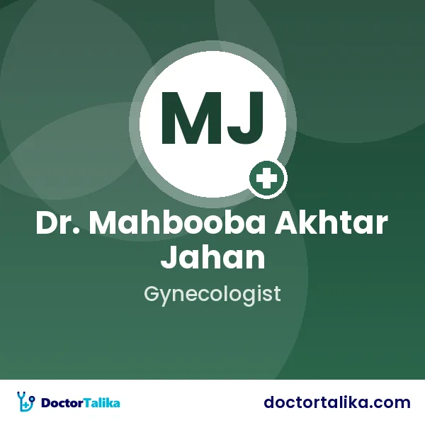 Dr. Mahbooba Akhtar Jahan