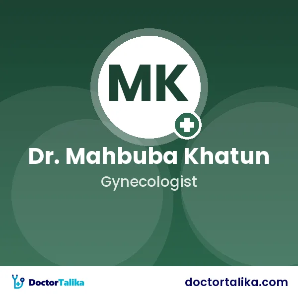 Assistant Professor Dr. Mahbuba Khatun (Kona)