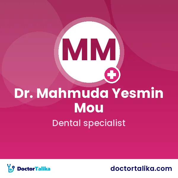 Dr. Mahmuda Yesmin Mou