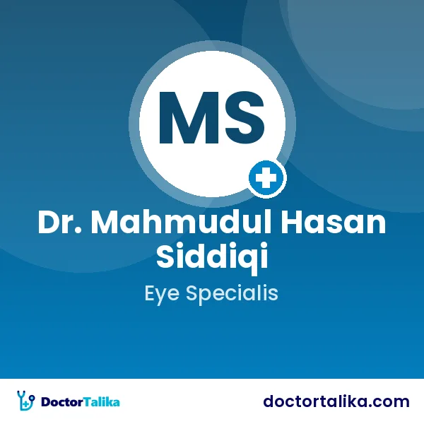 Prof. Dr. Mahmudul Hasan Siddiqi