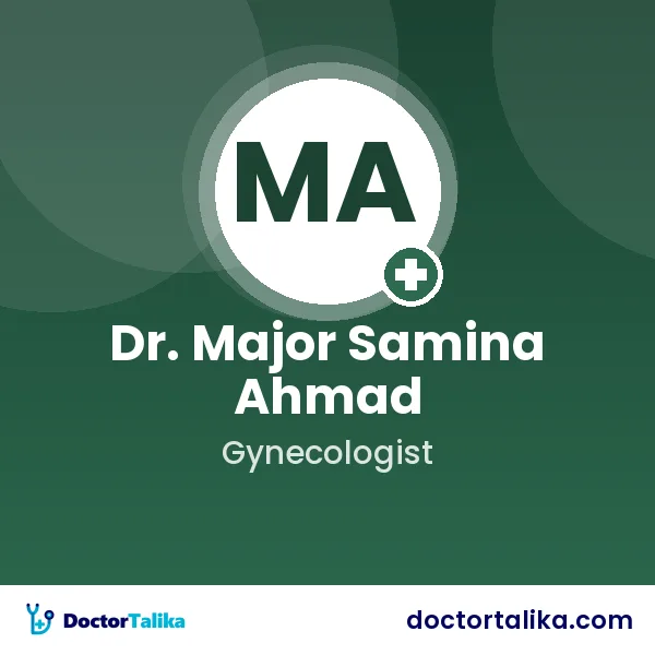 Dr. Major Samina Ahmad (Retd.)