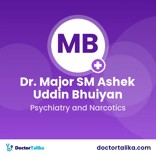 Dr. Major SM Ashek Uddin Bhuiyan