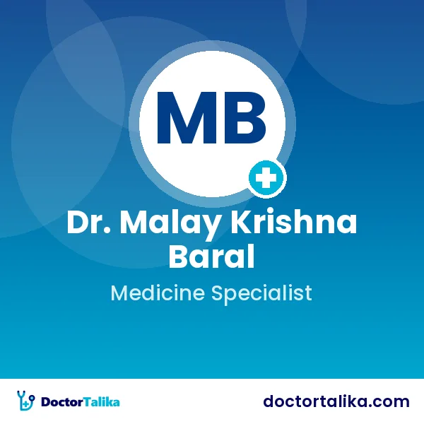 Dr. Malay Krishna Baral