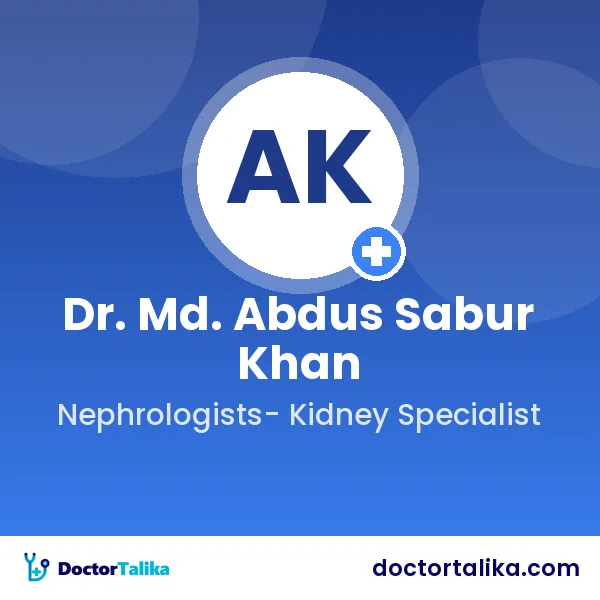 Dr. Md. Abdus Sabur Khan