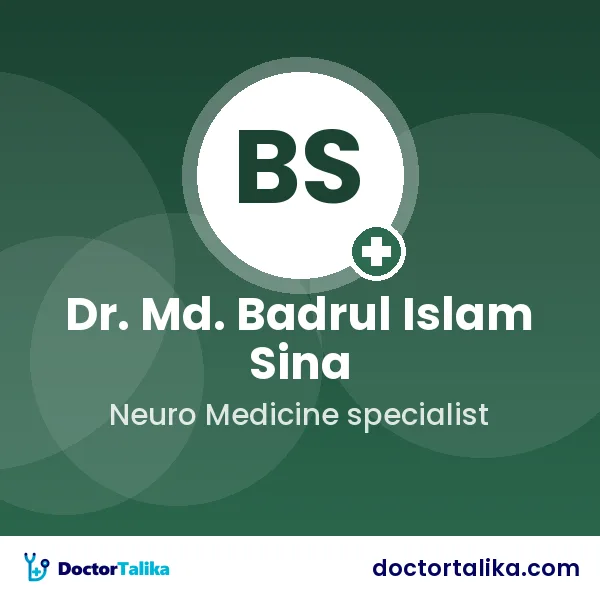 Dr. Md. Badrul Islam Sina