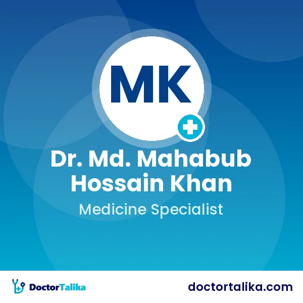 Dr. Md. Mahabub Hossain Khan