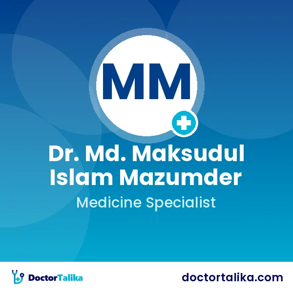 Dr. Md. Maksudul Islam Mazumder