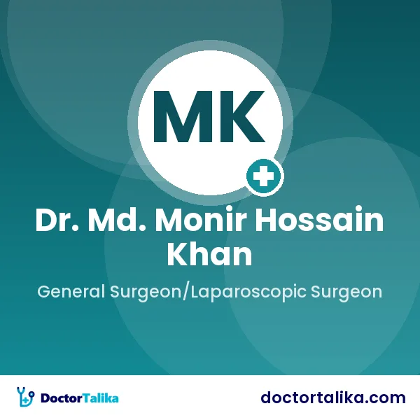Dr. Md. Monir Hossain Khan