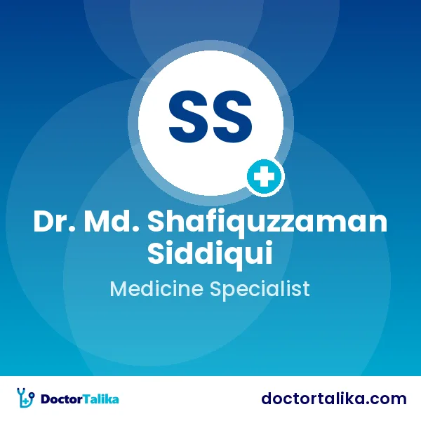 Dr. Md. Shafiquzzaman Siddiqui