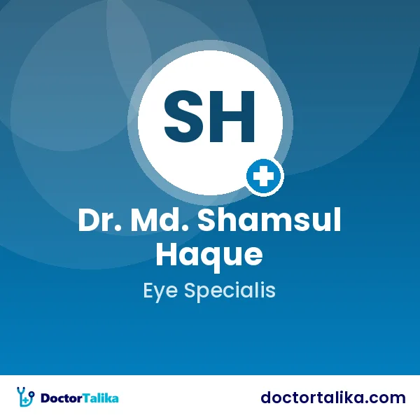 Prof. Dr. Md. Shamsul Haque