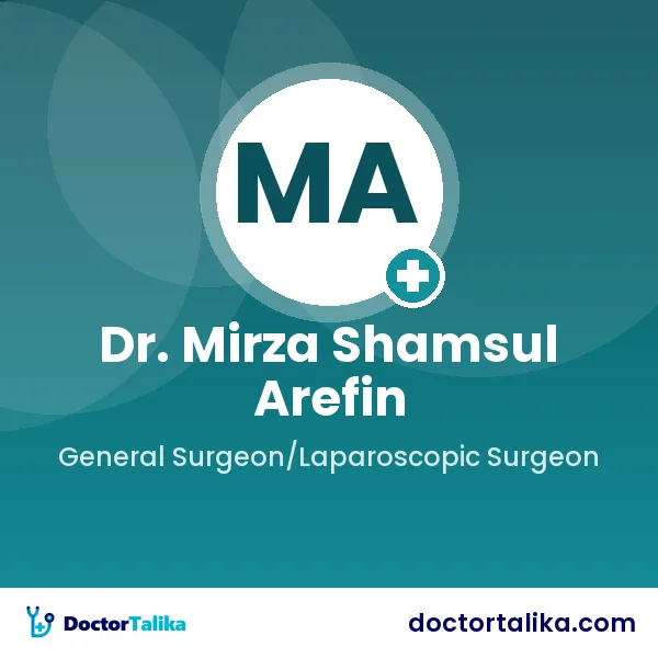 Dr. Mirza Shamsul Arefin
