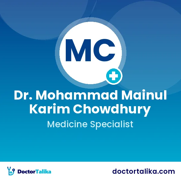 Dr. Mohammad Mainul Karim Chowdhury